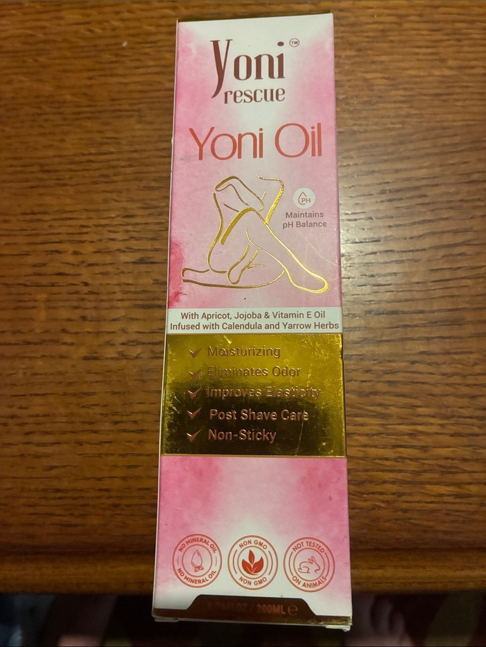 Yoni Oil — Pink Nourishing Body & Intimate Oil